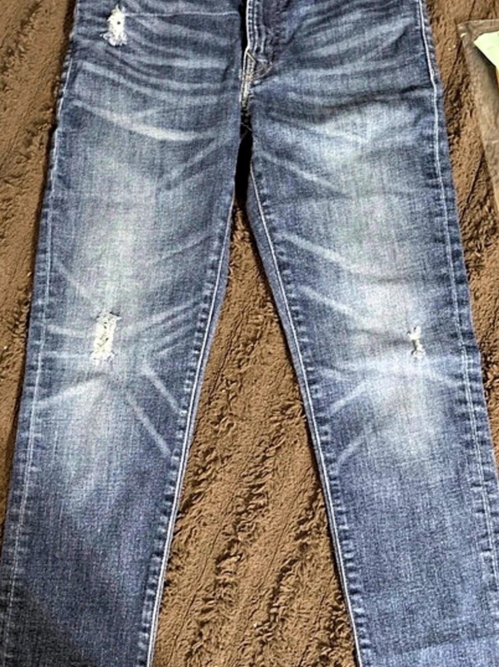 American Eagle Next Level Flex Distressed Straight Leg Jeans Waist 26